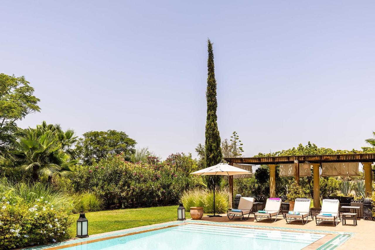 Villa De Luxe Avec Piscine Privee Et Golf Marrákes Kültér fotó