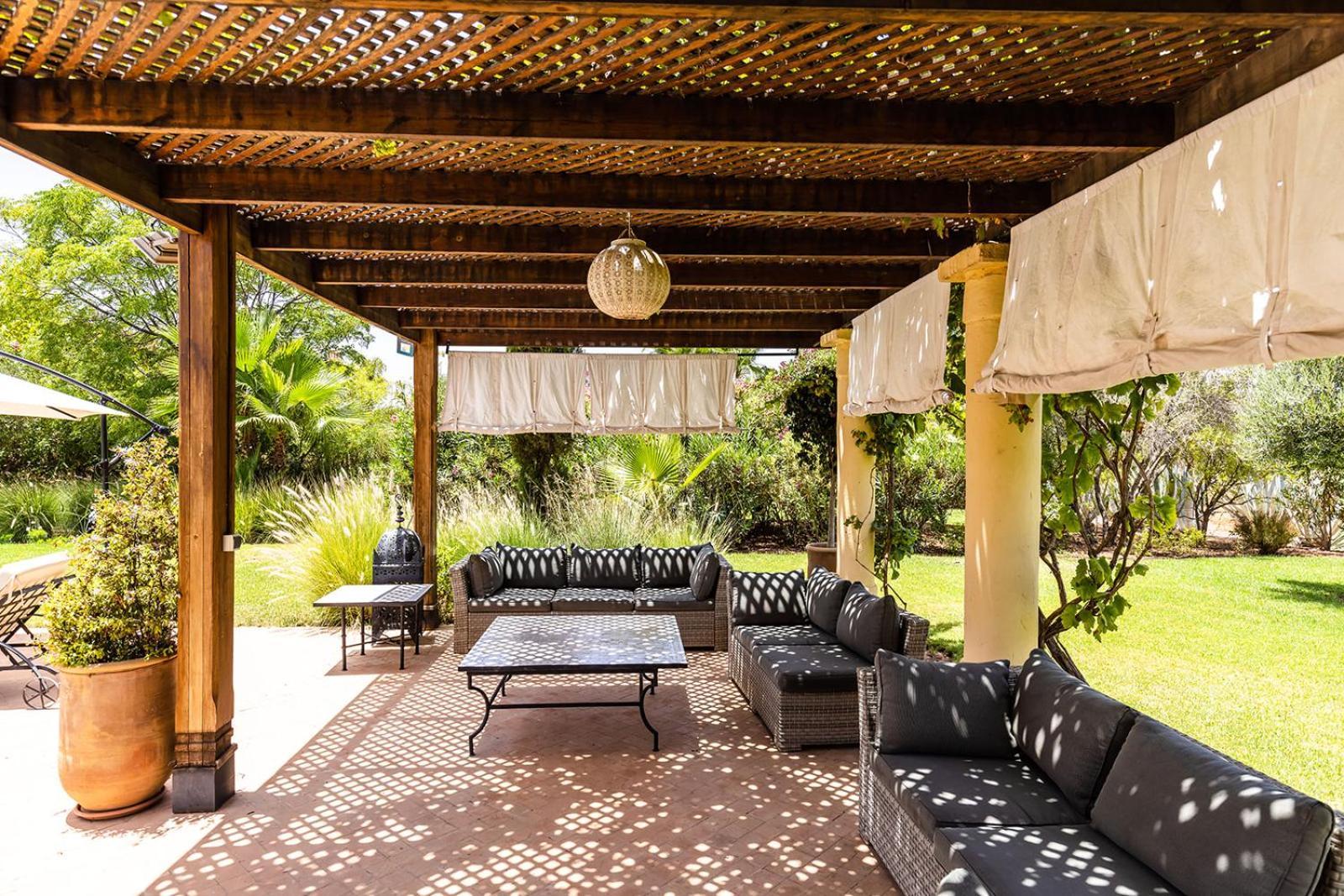 Villa De Luxe Avec Piscine Privee Et Golf Marrákes Kültér fotó