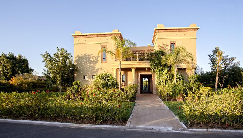 Villa De Luxe Avec Piscine Privee Et Golf Marrákes Kültér fotó