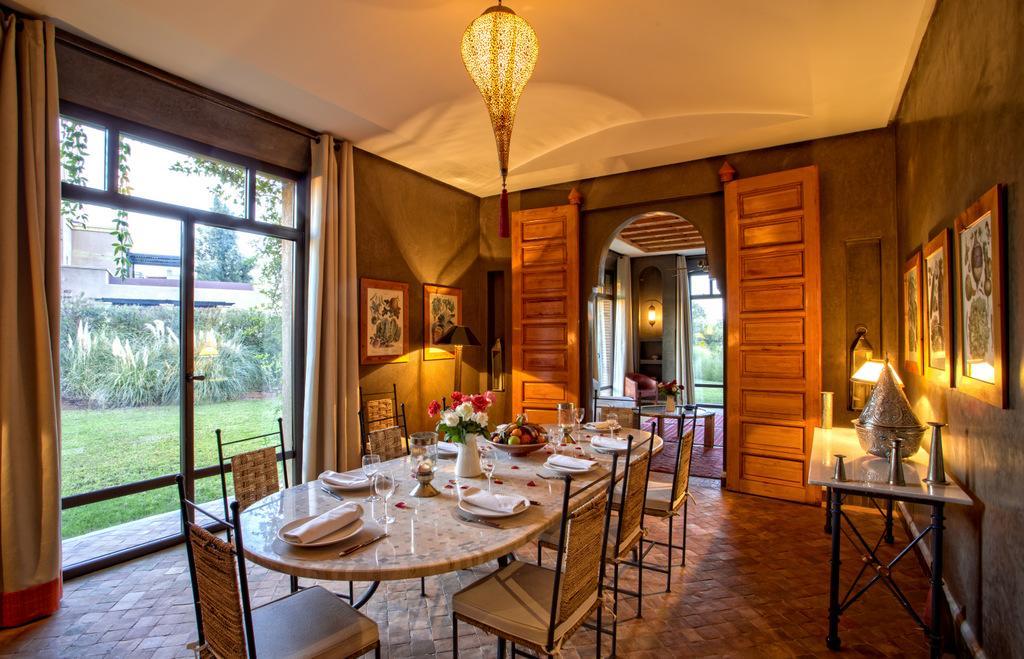Villa De Luxe Avec Piscine Privee Et Golf Marrákes Kültér fotó