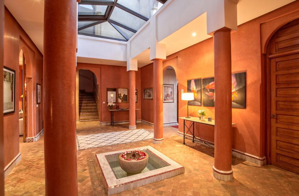 Villa De Luxe Avec Piscine Privee Et Golf Marrákes Kültér fotó
