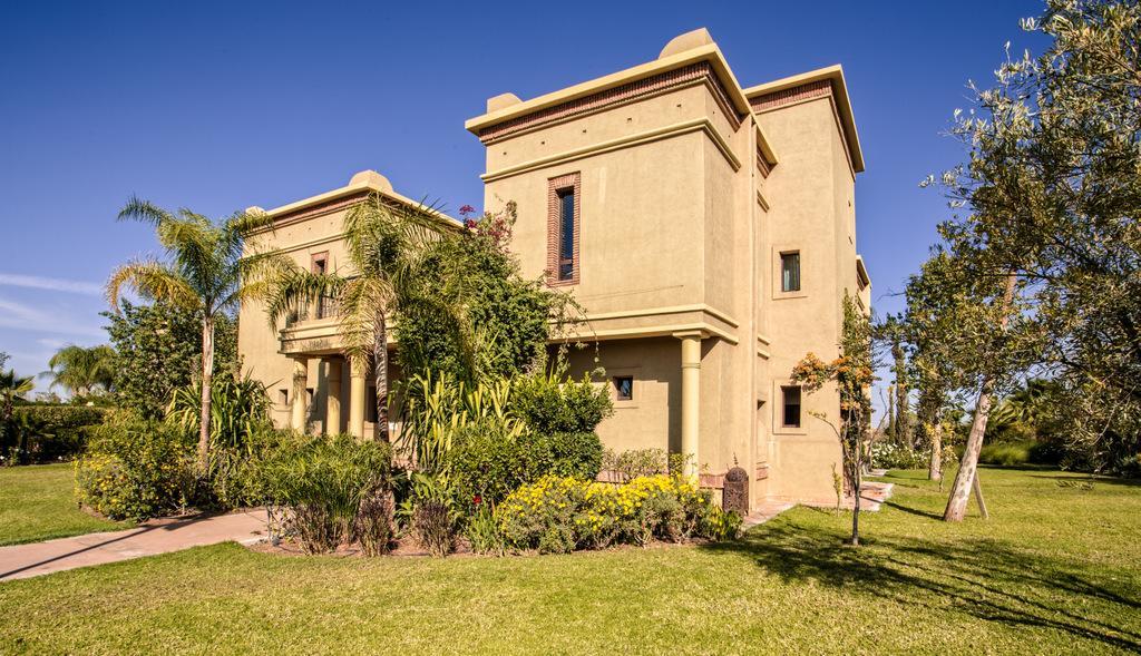 Villa De Luxe Avec Piscine Privee Et Golf Marrákes Kültér fotó