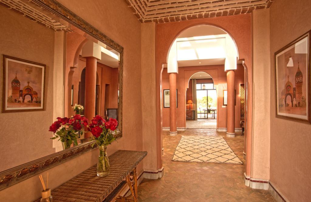 Villa De Luxe Avec Piscine Privee Et Golf Marrákes Kültér fotó